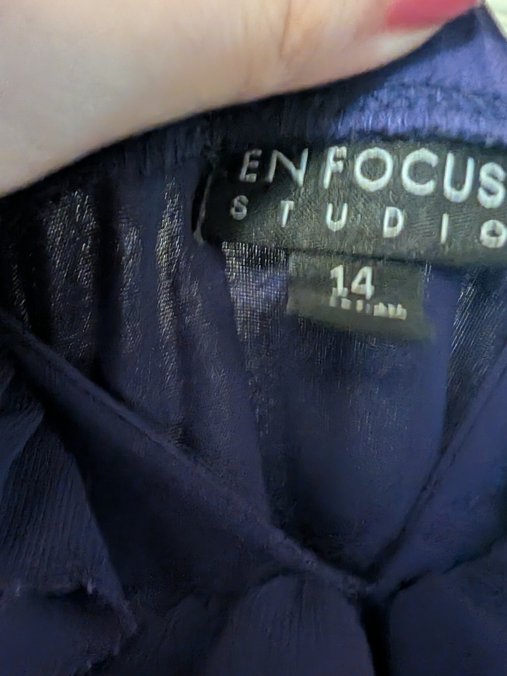 Enfocus Studio Women's Purple Dress Size 14